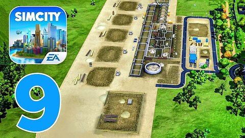 SimCity Buildit - Gameplay Walkthrough Part 9 - Airport Construction (iOS, Android)