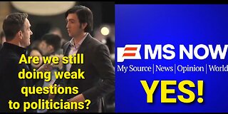 MS NOW STRUGGLING To Respond To Politician's Shocking Dodges on Healthcare Affordability!