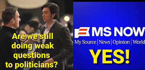 MS NOW STRUGGLING To Respond To Politician's Shocking Dodges on Healthcare Affordability!