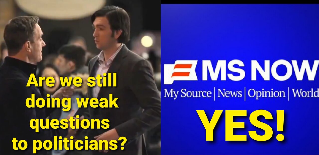 MS NOW STRUGGLING To Respond To Politician's Shocking Dodges on Healthcare Affordability!