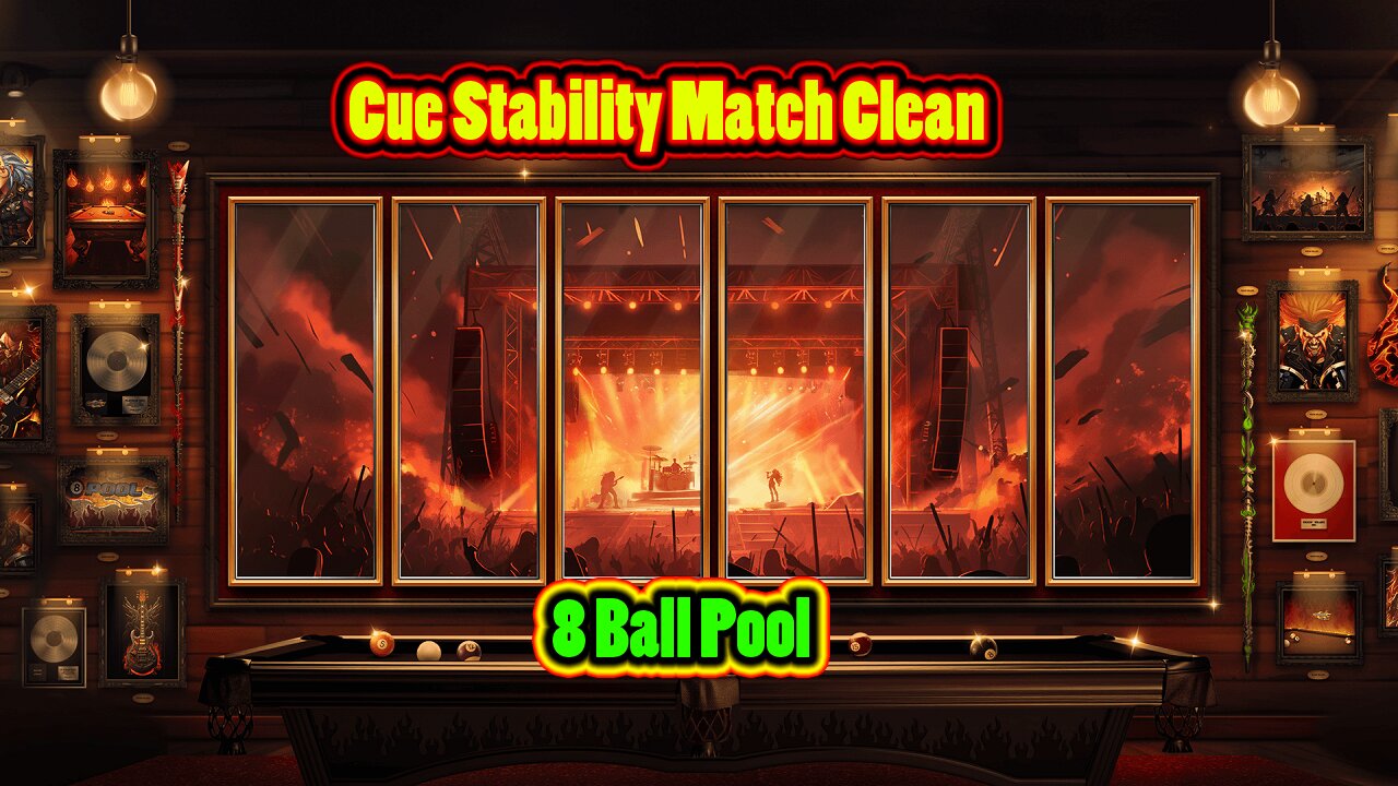 🎱 Cue Stability Match – Clean Table Action 8 Ball Pool