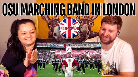 OSU Band at Wembley, London Pregame Show 2015 | REACTION