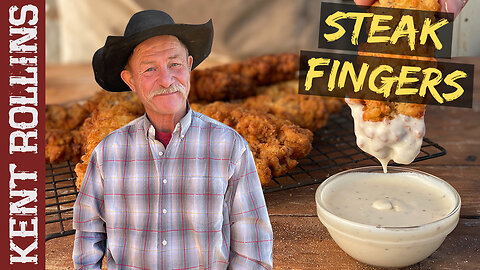 Steak Fingers | Dairy Queen Remake Steak Finger Basket with Gravy