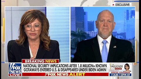 Tom Homan cites ‘gotaways’ as his ‘biggest concern’ on immigration
