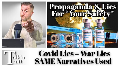 The SAME Covid Lies & Narratives Are Used To Sell War / Iran Israel War