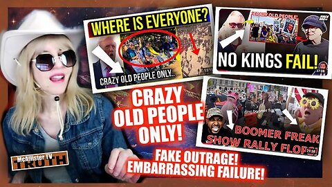 NO KINGS FAKE RAGE FAILURE! GERIATRIC DEMTARD CLOWN-FEST! LIZARD SEX!