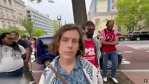 RIOTERS in DC with a van full of riot supplies EXPOSED by independent journalist