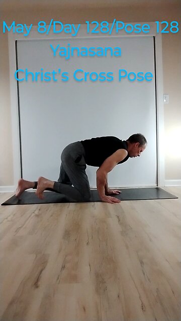 Yajnasana / Christ’s Cross Pose