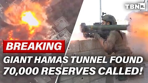 BREAKING: IDF Calls Up 70 K Reserves – 1-Km Hamas “City” Tunnel Exposed