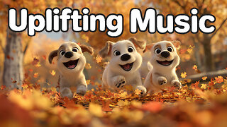 Golden Hour With Puppies 🍂 🐾 Uplifting Music That Feels Like Sunshine