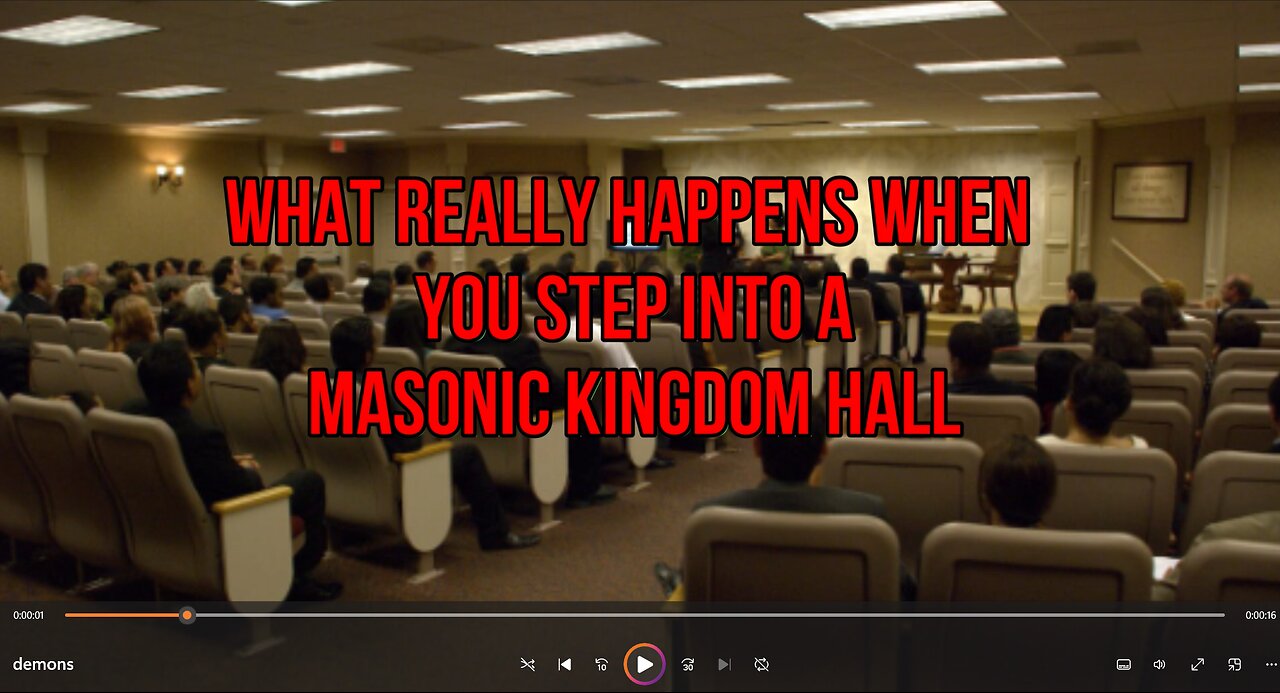 What actually happens when you enter a Kingdom Hall of Jehovah's Witnesses