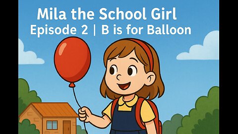 Mila the School Girl | Episode 2 | B is for Balloon