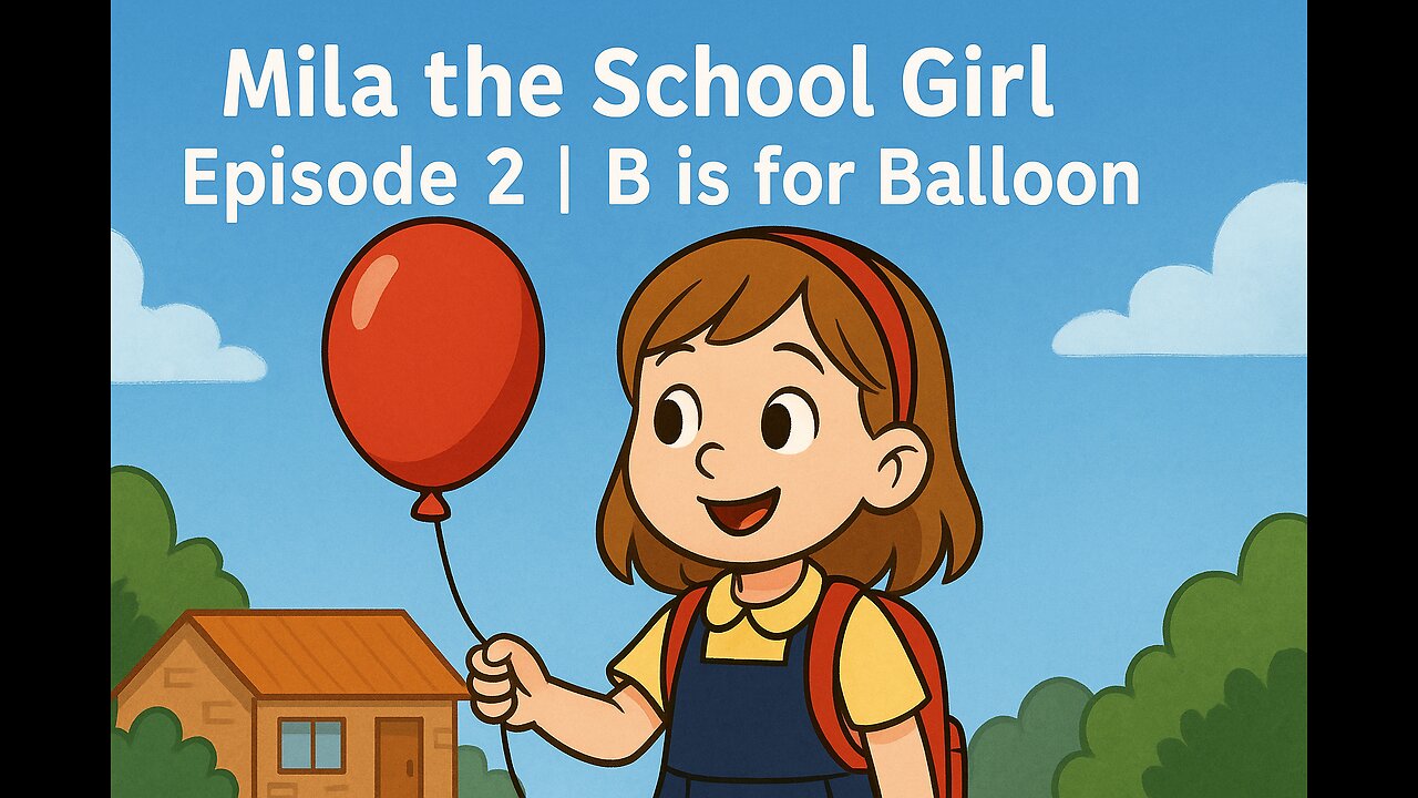 Mila the School Girl | Episode 2 | B is for Balloon