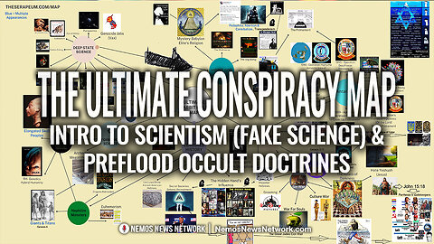 The Ultimate Conspiracy Map ep. 2 - Intro to Scientism (Fake Science) & Preflood Occult Doctrines