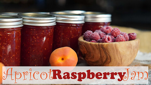 Apricot Raspberry Jam Canning Recipe