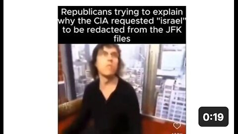 Republicans Trying to Explain Why Israel was Redacted from JFK Files