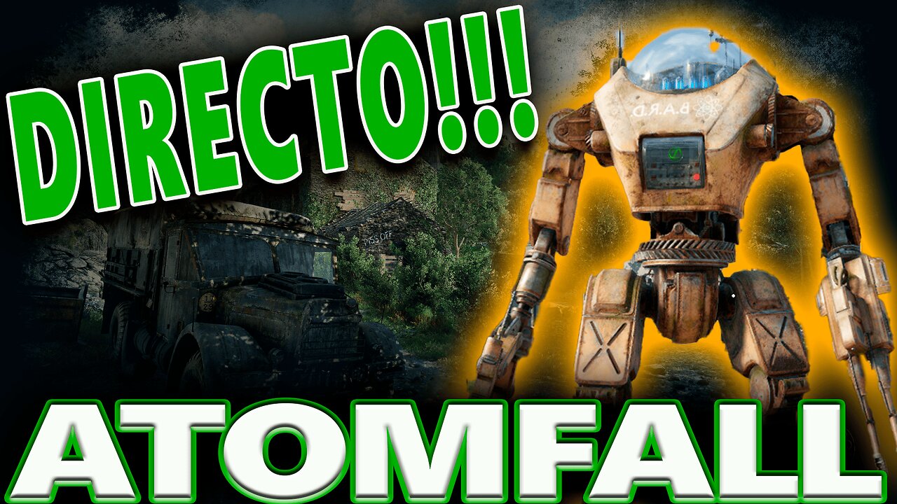 🔴 🔥 "ATOMFALL: Domingo de búsqueda - ¡En Vivo Ahora!". 🔥🎮