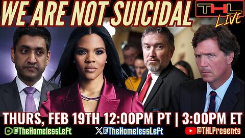 We Are NOT Suicidal: US Stealth Bombers en route to Iran, Prince Andrew ARRESTED, Tucker DETAINED in Israel, 9/11 Epstein Files REMOVED, Zionist Money Behind Massie? Pentagon Funding Mass Detention Camps, NBA Infiltrated by Israel | THL Ep 168 FULL