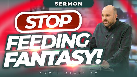 Stop Feeding Fantasy! | PURPOSE vs PROFIT | Brother Chris Sermon