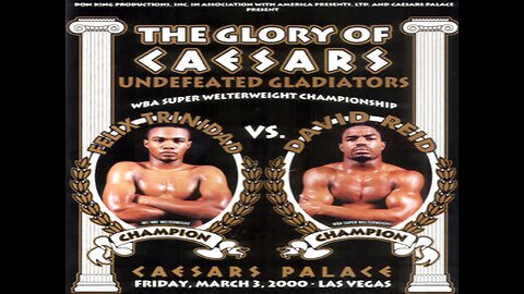 Felix Trinidad vs. David Reid (2000)