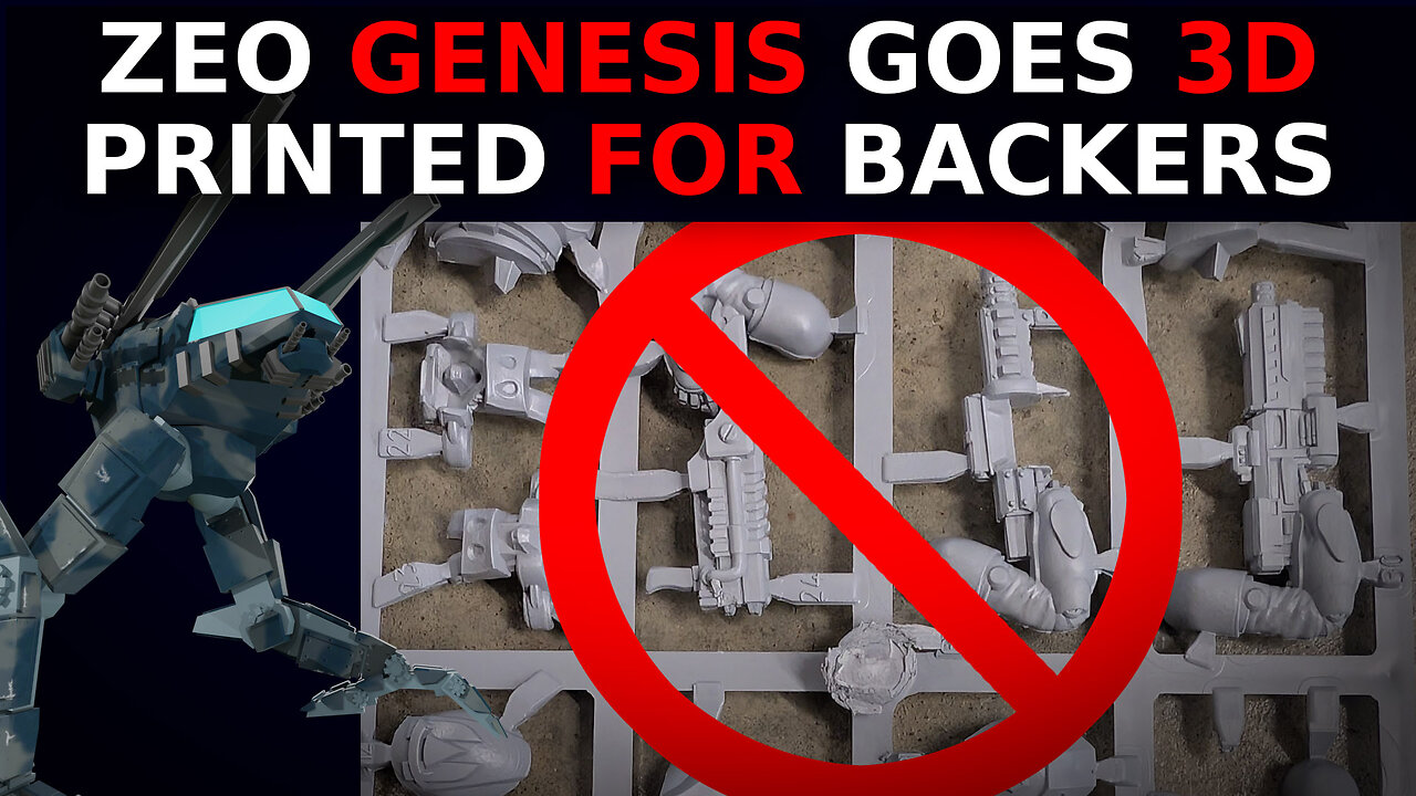 Zeo Genesis Goes 3D Printed - Wild Speculation Time!
