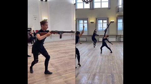 Ballerina Gun Dance 