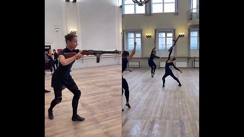 Ballerina Gun Dance