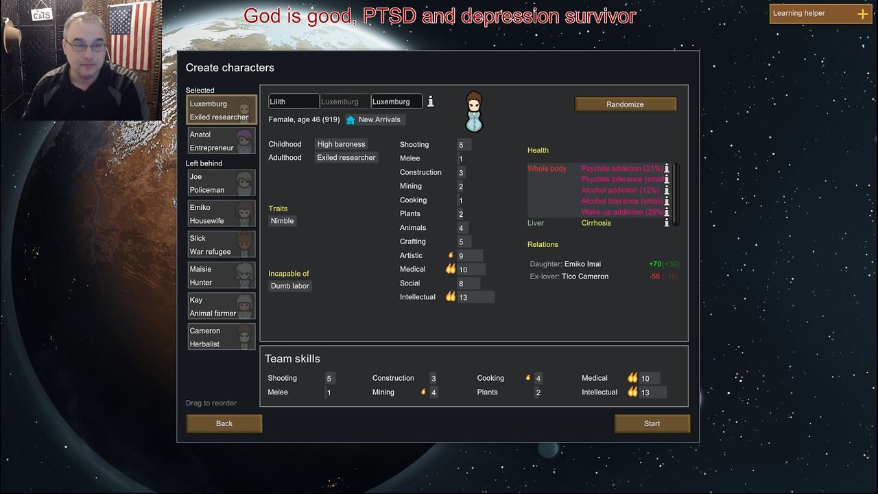 RimWorld for the 1st time; consulting AdmiralSmoothrod