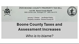 Boone County Taxes and Assessments Increase