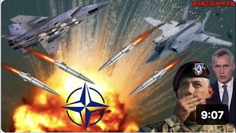 "Kinzhal Hypersonic Missiles Strikes NATO Airbase in Khmelnytskyi, Ukrainian Army Demoralized"