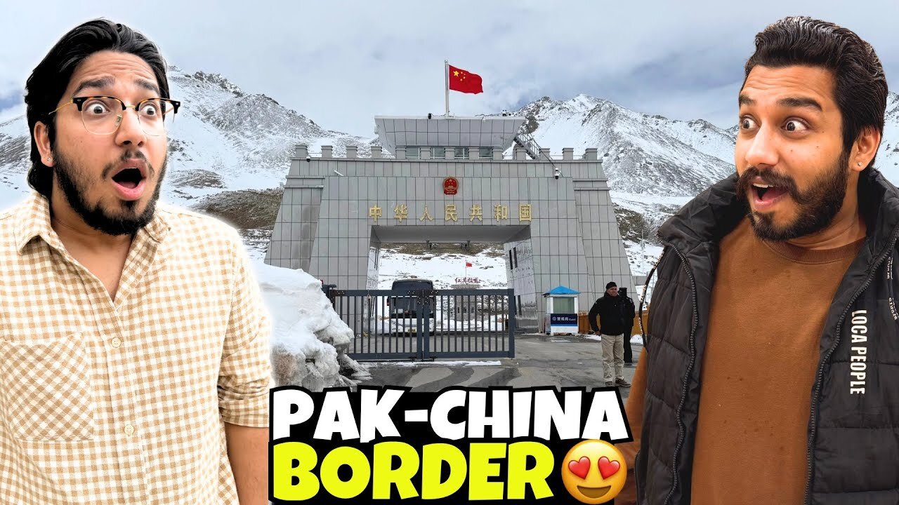 Finally China Mai Agaye 😍 | Heavy Snowfall ❄️ in Pak-China border