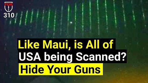 "Uncovering Signs: The USA Scanned like Maui - A Preparation for Invasion?"