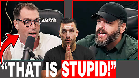 Andrew Wilson Gets HEATED On Tim Pool Over Flag Burning!!