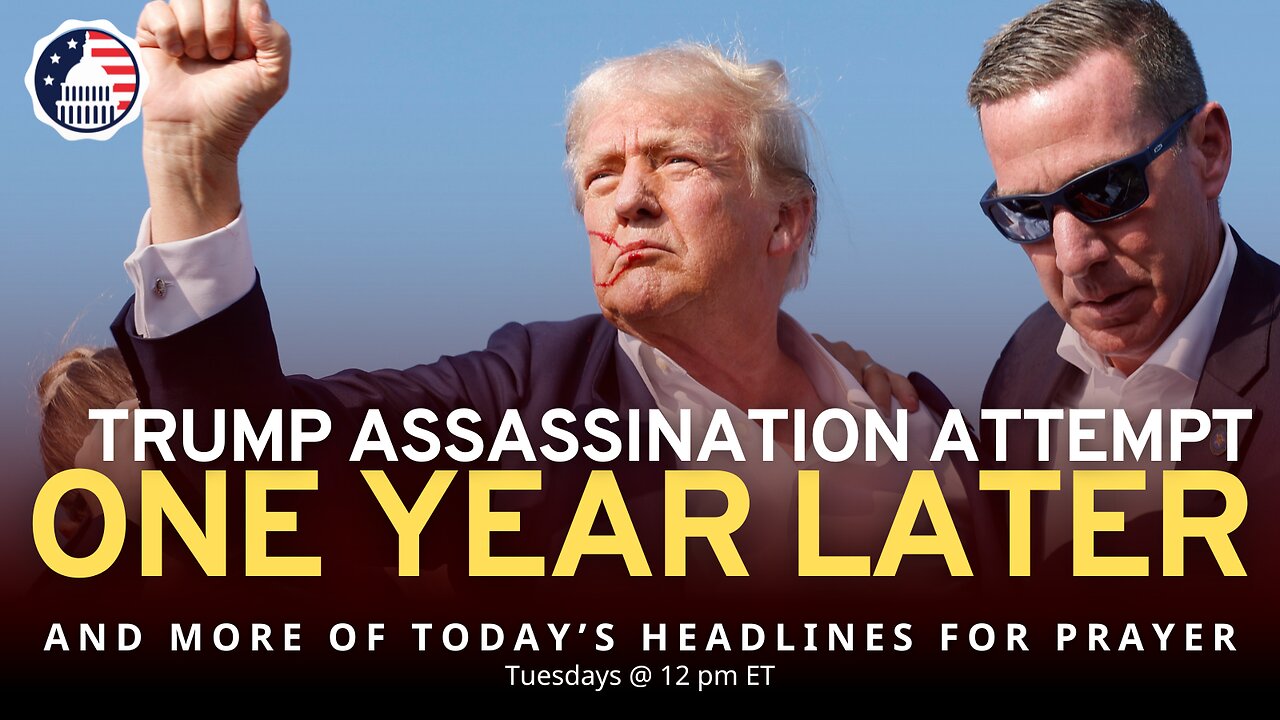 Trump Assassination Attempt — One Year Later