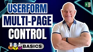Build A Multipage Userform From Scratch In Excel VBA