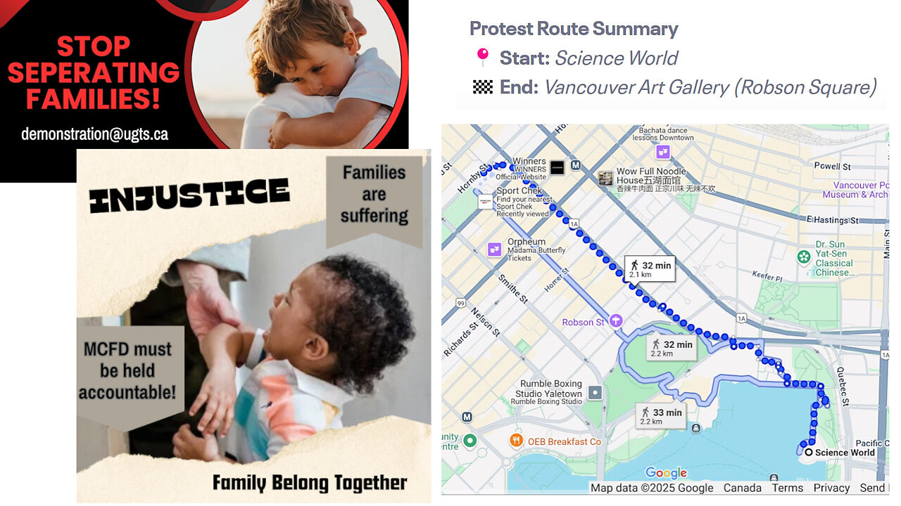 MES Livestream 87: Decolonizing MCFD & Preserving Family Unity Protest Rally