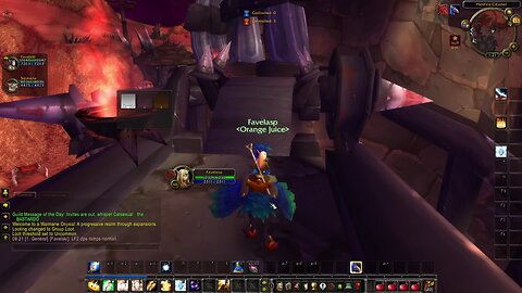 Lvl 60 priest healing first time 