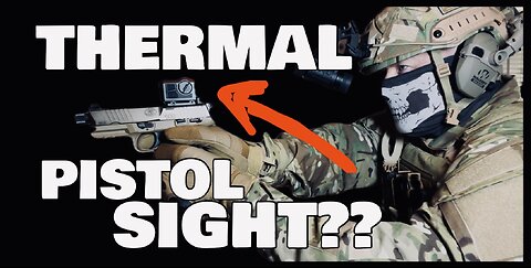 Thermal Pistol Optic? INFITAC FMP13 #INFITAC #THERMALPISTOLSIGHT