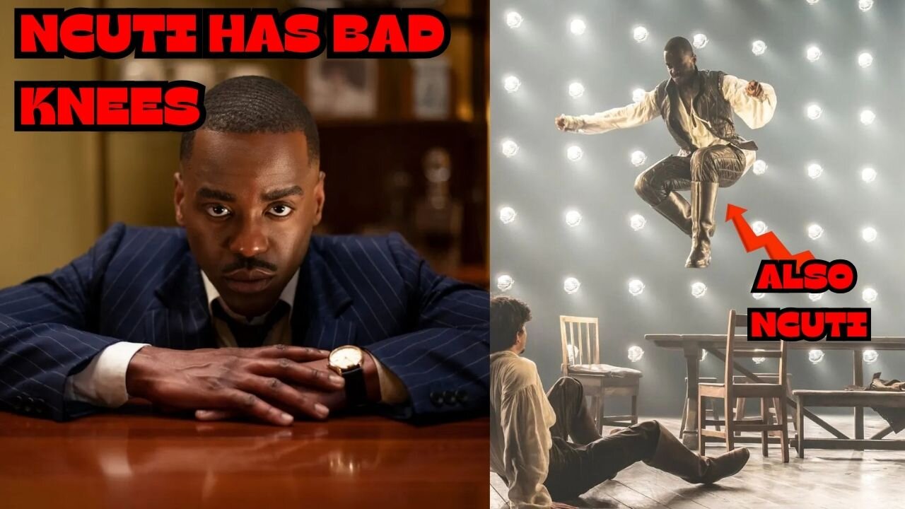 Ncuti is DEFYING Gravity... With Bad Knees #doctorwho #podcast