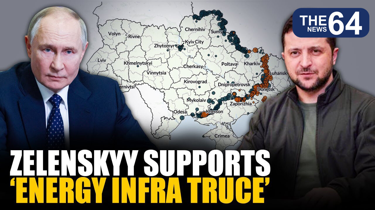 “We support…”, Zelenskyy on ‘energy infrastructure ceasefire’ after Trump-Putin phone call