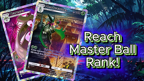 The Meowscara Deck I Made Masterball Rank with - Pokemon TCG Pocket