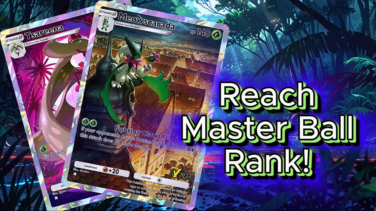 The Meowscara Deck I Made Masterball Rank with - Pokemon TCG Pocket