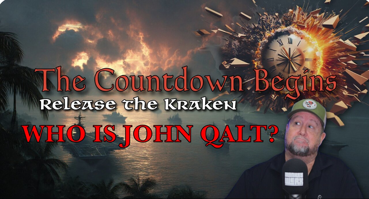 MONKEY WERX SITREP- The Countdown Begins - Release the Kraken. WHO IS JOHN QALT, JUAN O'SAVIN