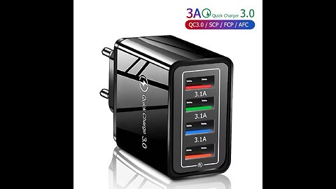 A USB Charger 4 Port USB Quick Ch