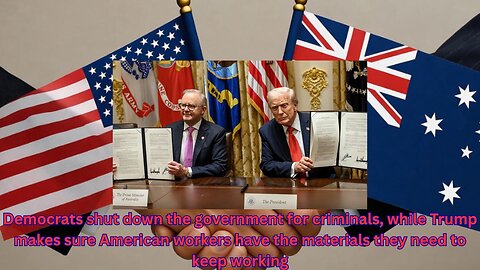 Trump's admin gets a multi-billion agreement for needed minerals to keep Americans working