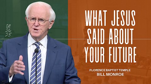 WHAT JESUS SAID ABOUT YOUR FUTURE (Pt. 1) | Matthew 24:1–14