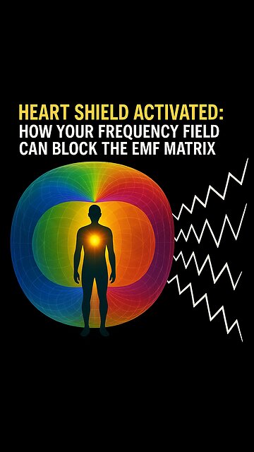 Heart Shield Activated: How Your Frequency Field Can Block the EMF Matrix