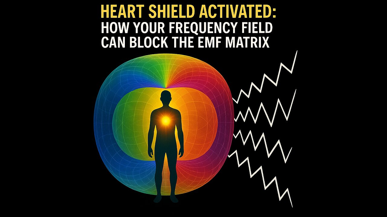 Heart Shield Activated: How Your Frequency Field Can Block the EMF Matrix