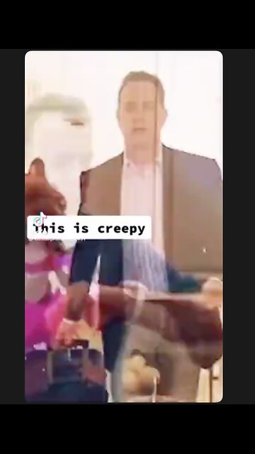 This is really creepy, even for Tom Hanks