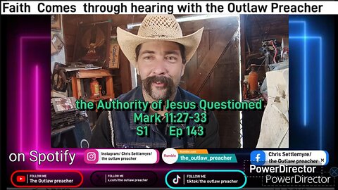the Authority of Jesus Questioned Mark 11:27-33 S1 Ep 143